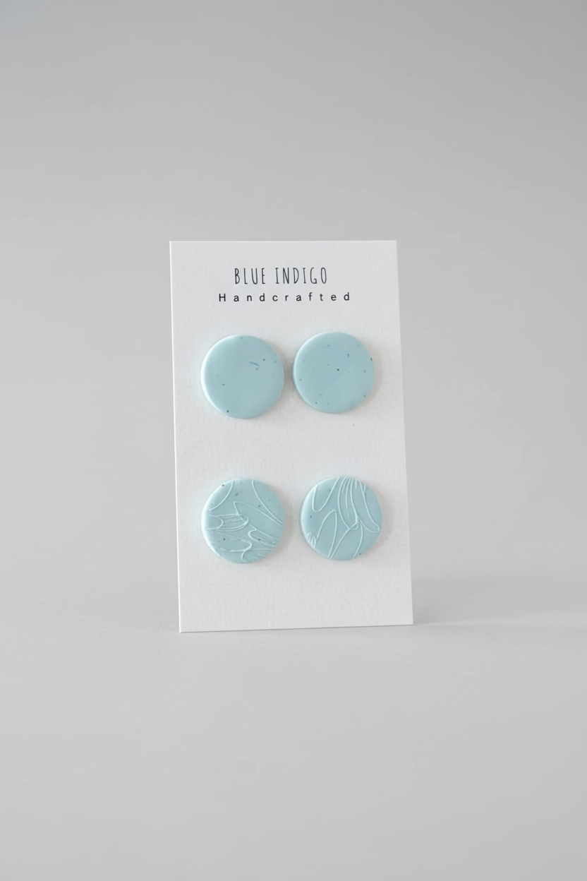 Powder Blue Studs Pairs