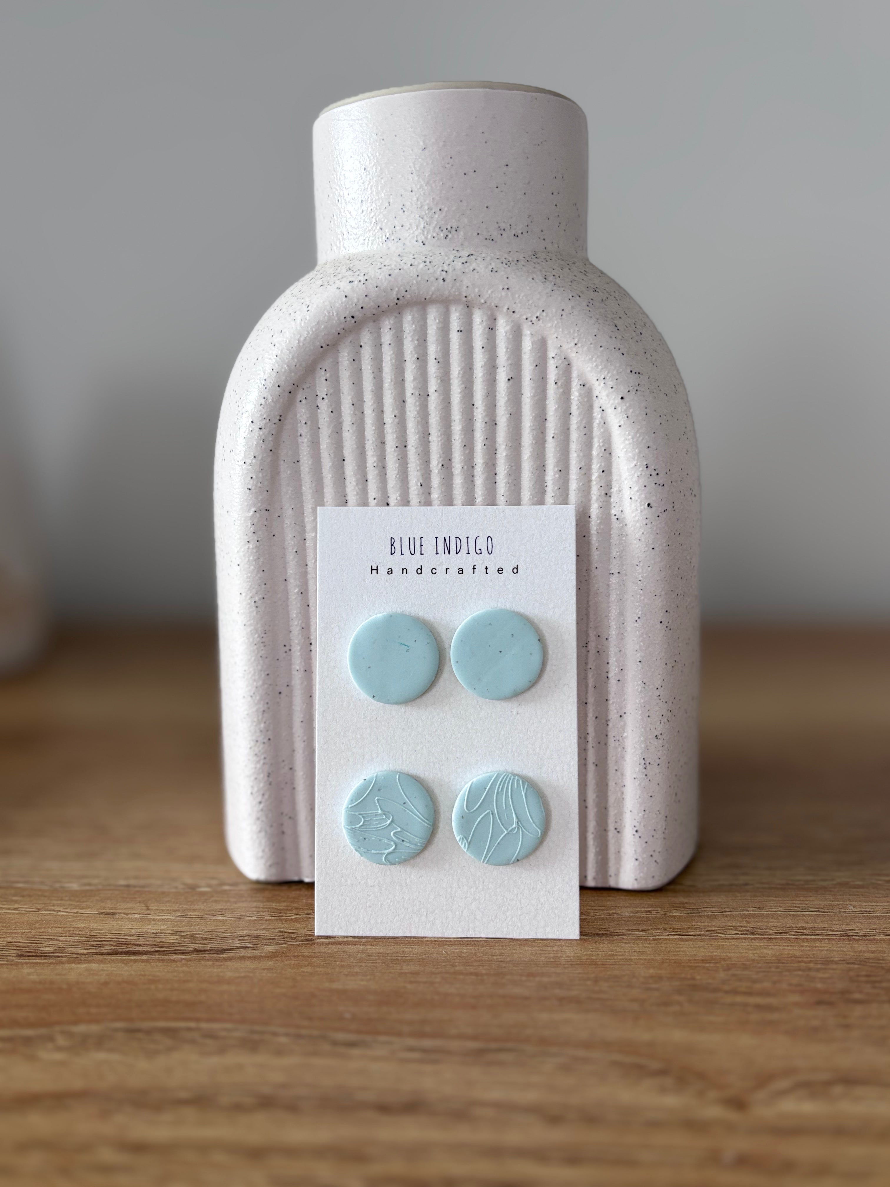 Powder Blue Studs Pairs