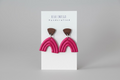 Magenta Rainbow Dangles