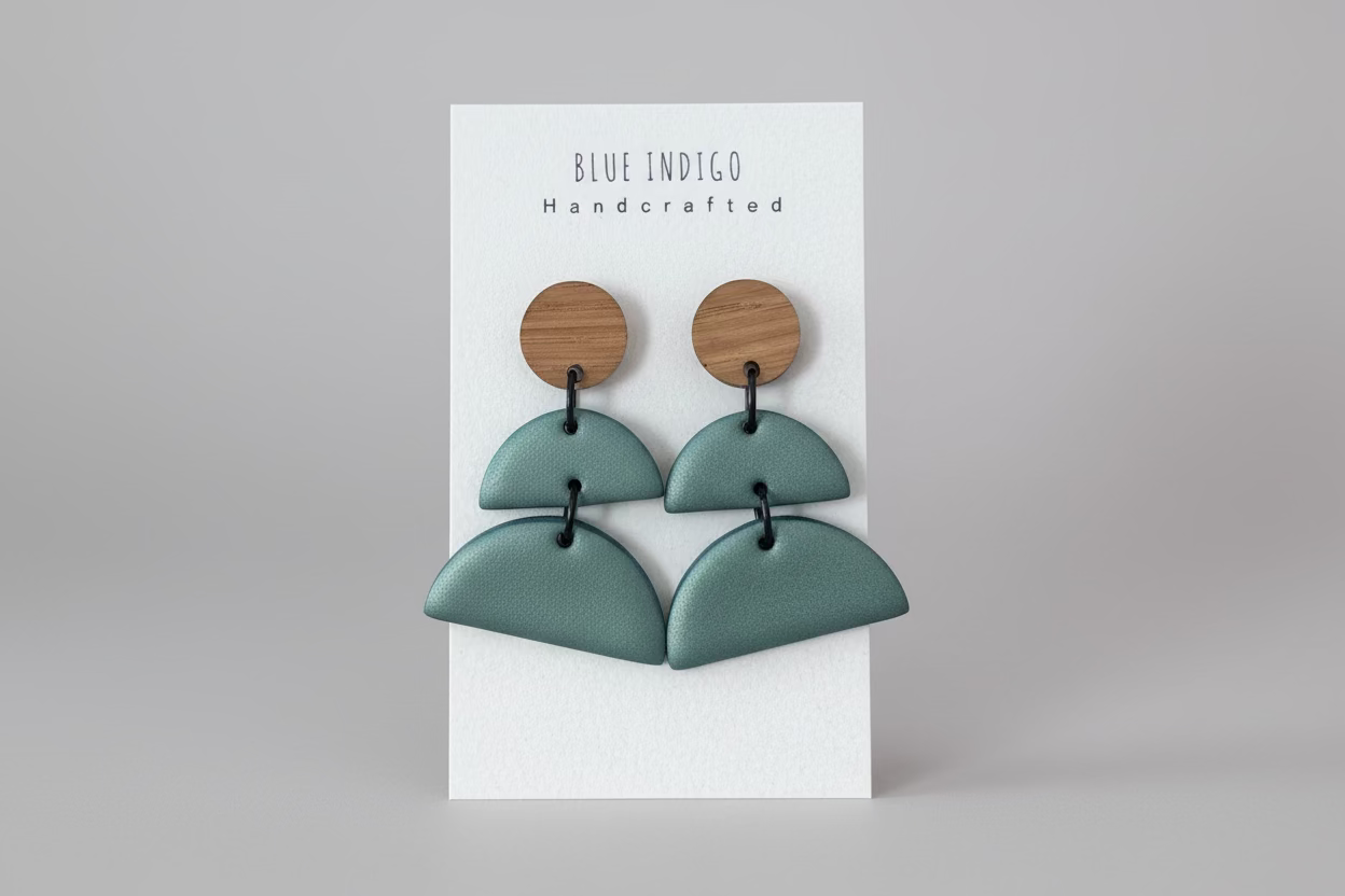 Teal Arch Dangles