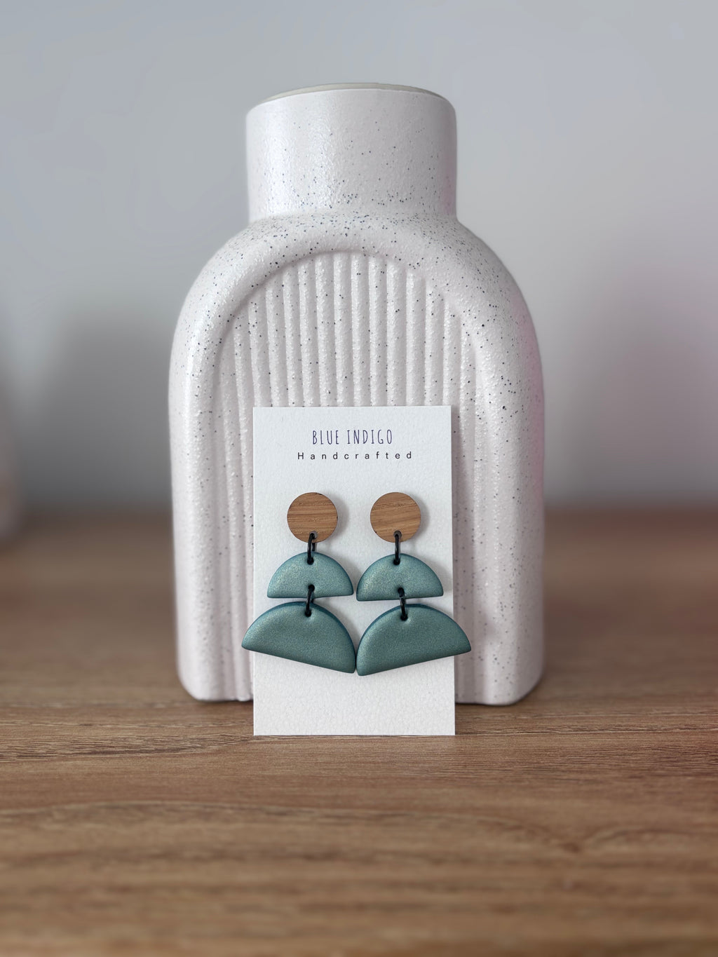 Teal Arch Dangles