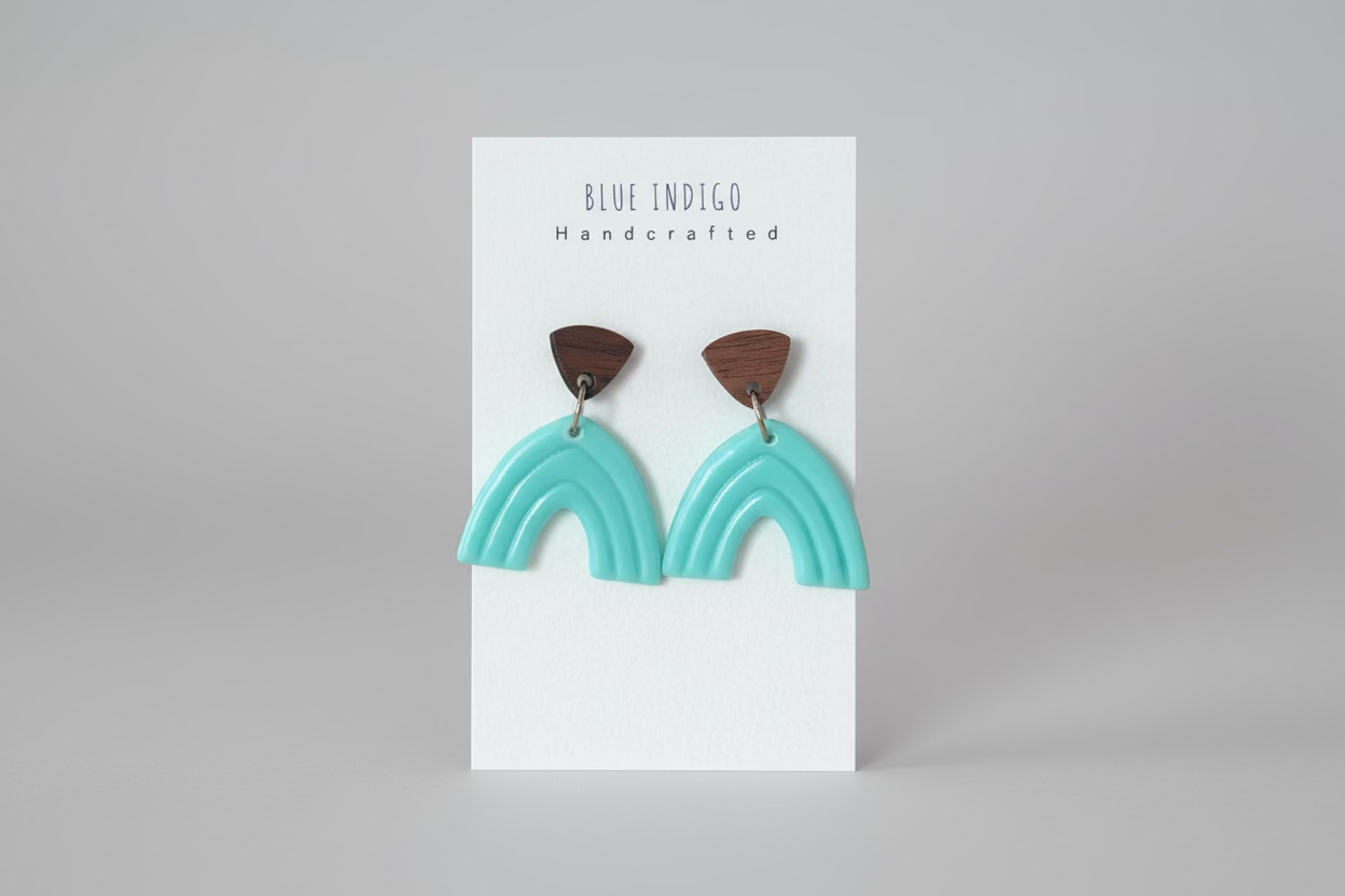 Turquoise Rainbow Dangles