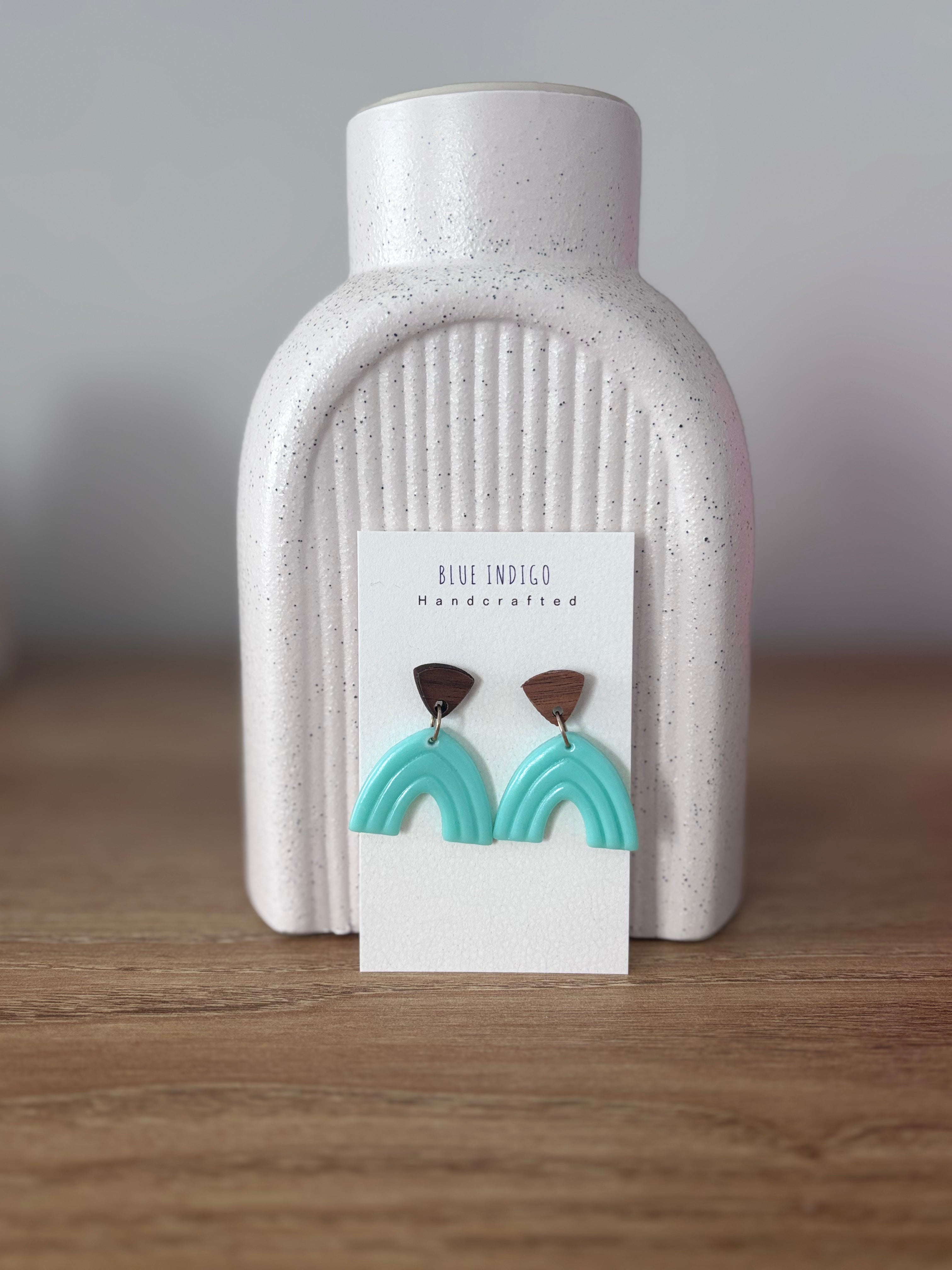 Turquoise Rainbow Dangles